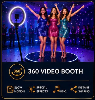 Philadelphia Photo Booth Rentals for Weddings, Mitzvahs & Parties 9 360 video