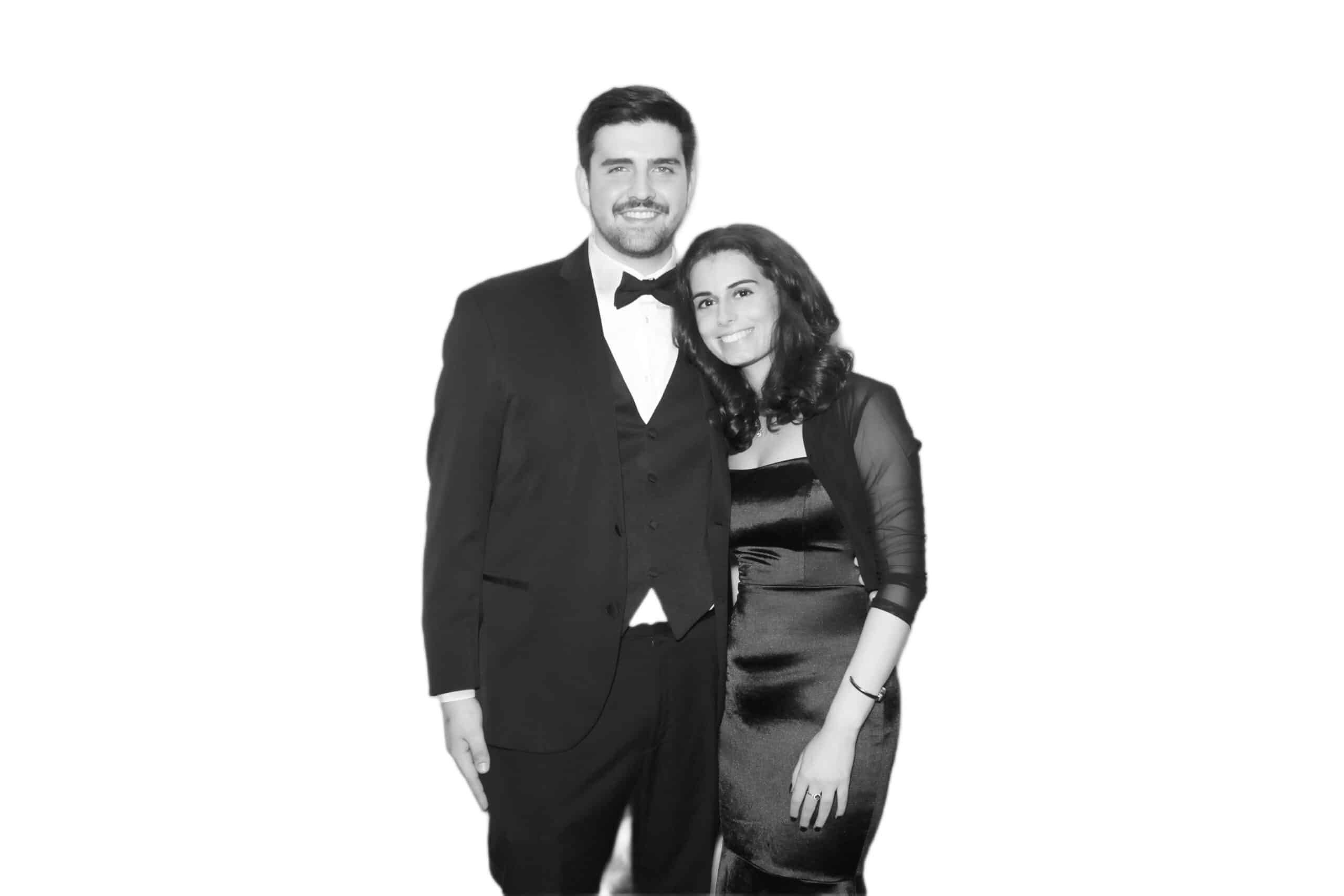 Philadelphia Photo Booth Rentals for Weddings, Mitzvahs & Parties 27 Wedding guests enjoying a Glam Photo Booth at a Philadelphia wedding reception