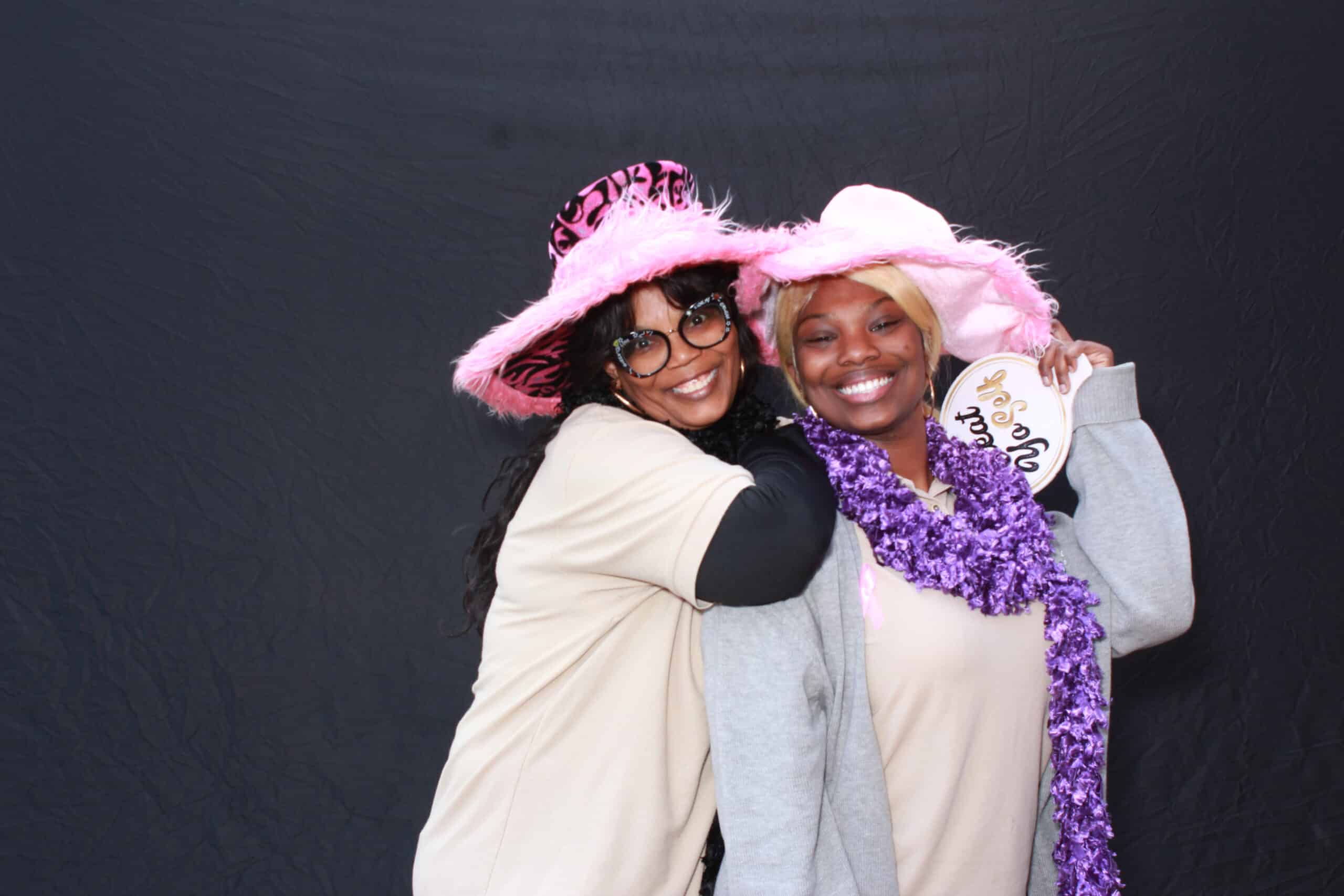 Philadelphia Photo Booth Rentals for Weddings, Mitzvahs & Parties 35 Sweet 16 party guests posing for photos at a Philadelphia celebration